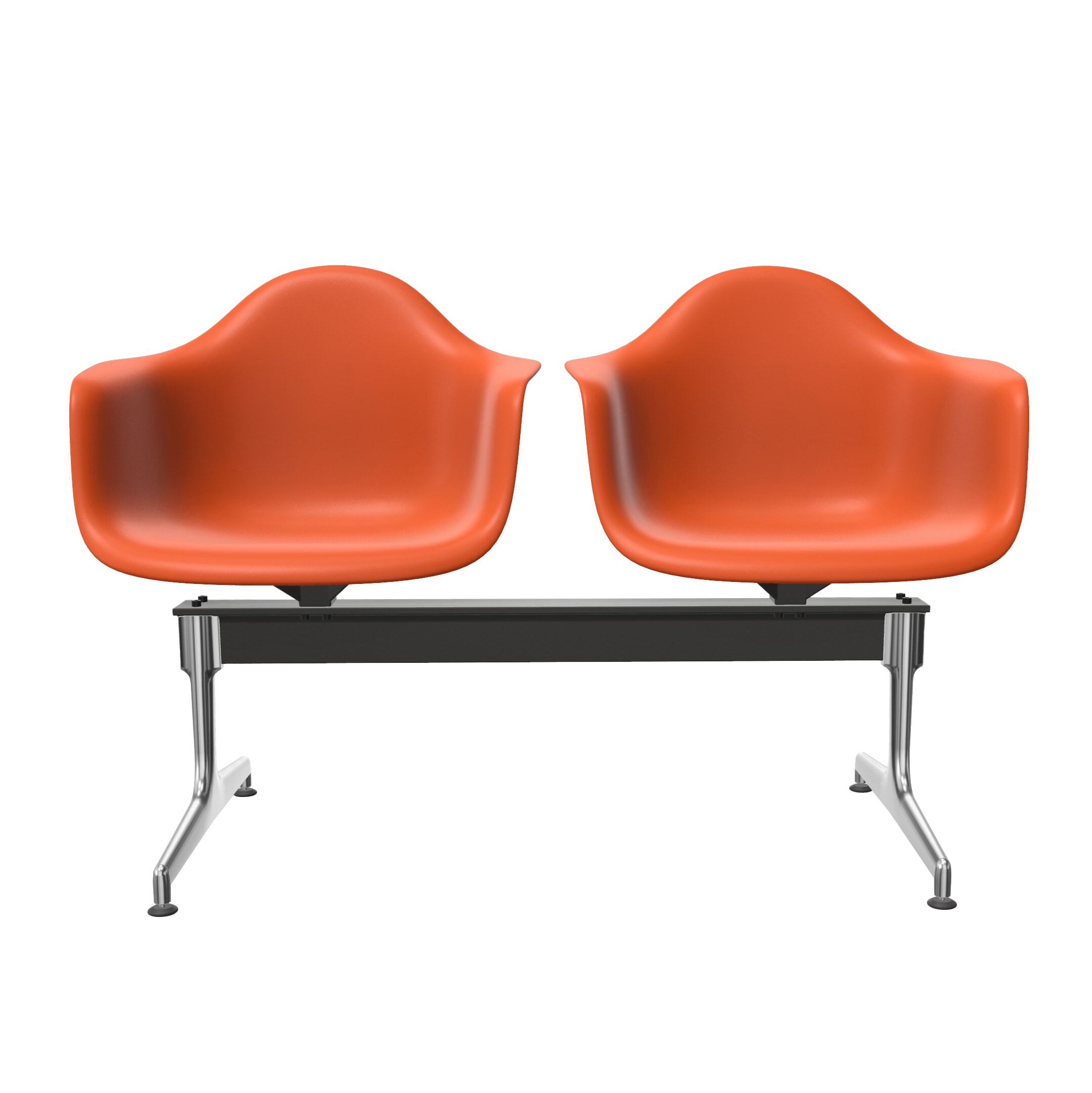 Eames EPA 2 pers. beam seating