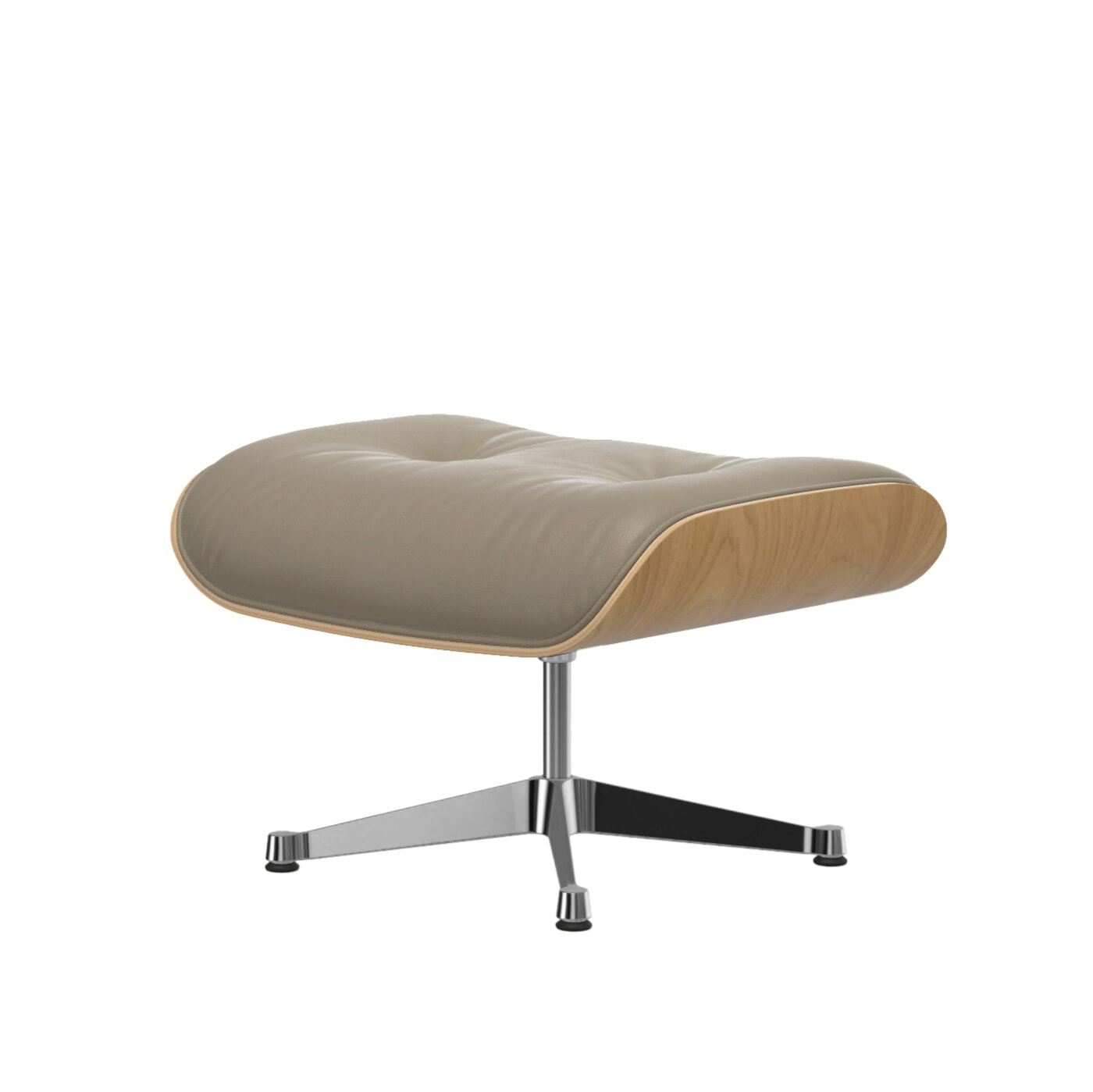 Eames Lounge Ottoman - Natural læder 60