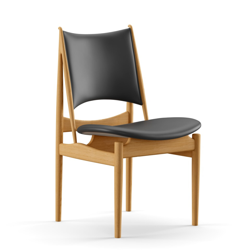 Egypterstolen FJ4940 - Elegance læder - Finn Juhl