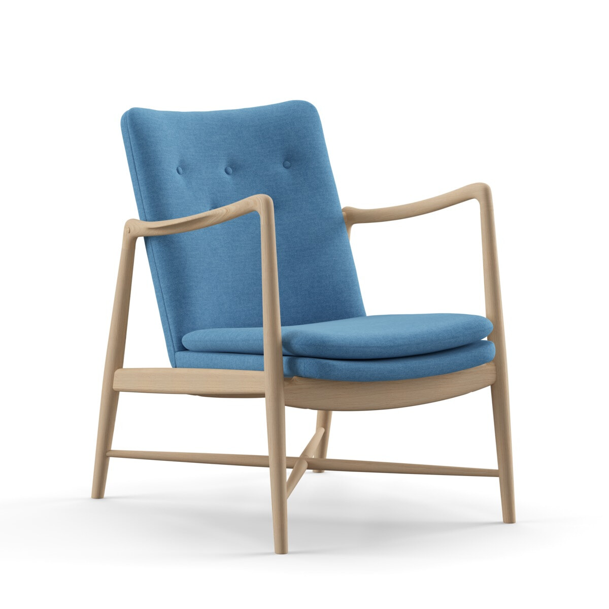 Kaminstolen FJ4610 Lænestol - Remix stof - Finn Juhl