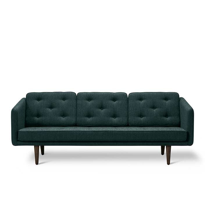 No.1 Sofa 3-pers. - Røget eg/Fiord 991