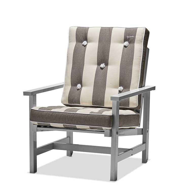 Armstole 8005 - Grå alu