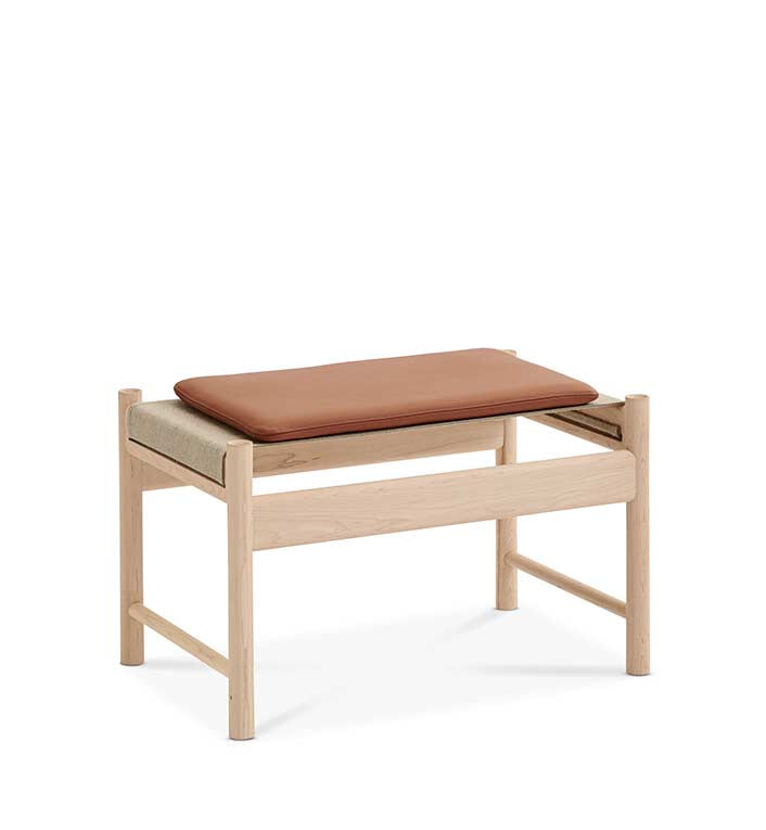 HB Skammel - Brandy læder