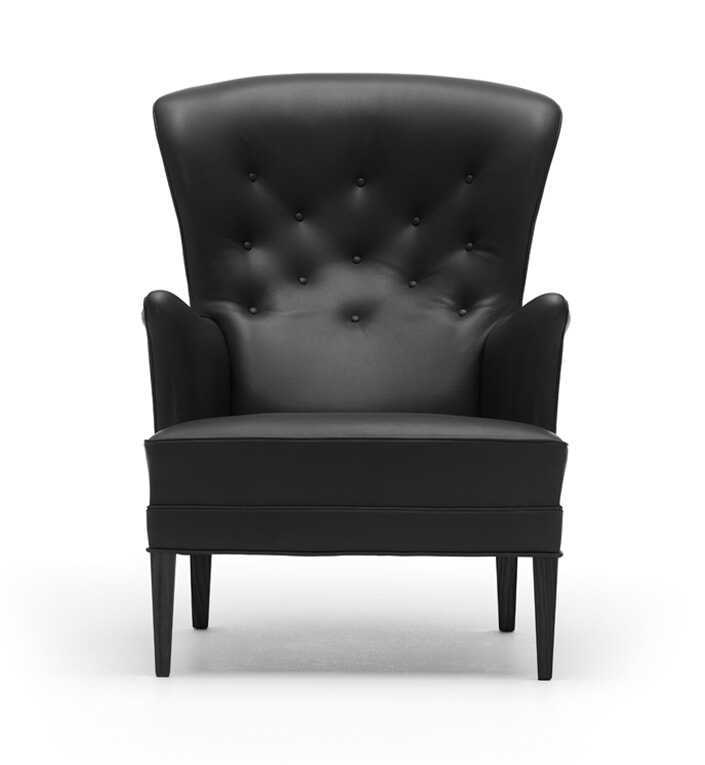 Heritage chair FH419 - Sort eg/sort læder