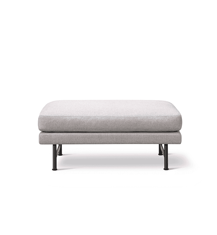 Calmo Ottoman 80 Sort Stel / Sunniva 717 - Hugo Passos