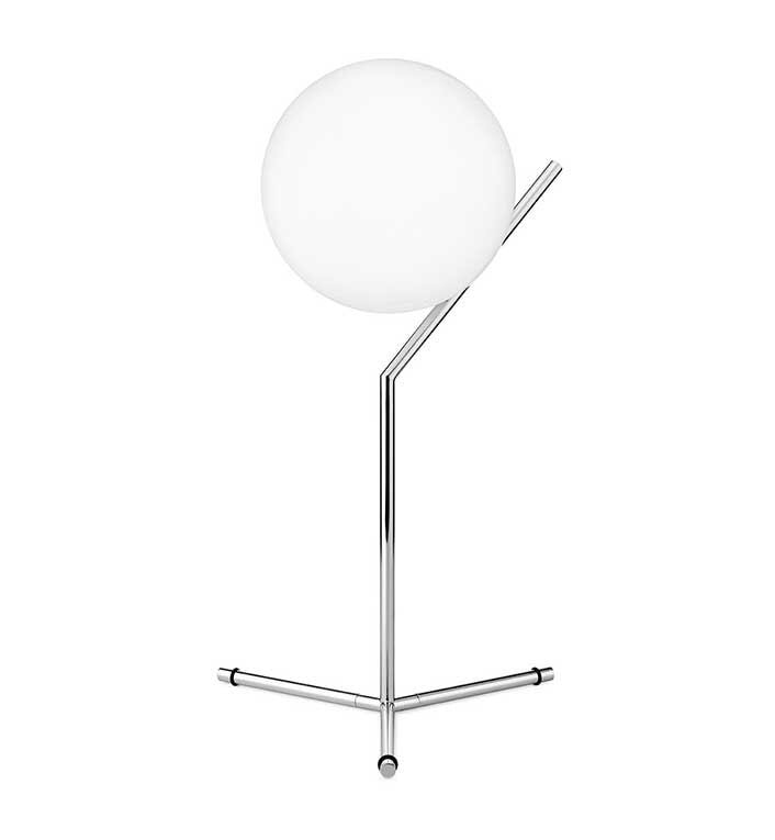 IC T1 High Bordlampe - Krom