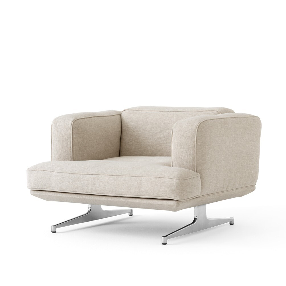 Inland AV21 Lænestol - Clay stof