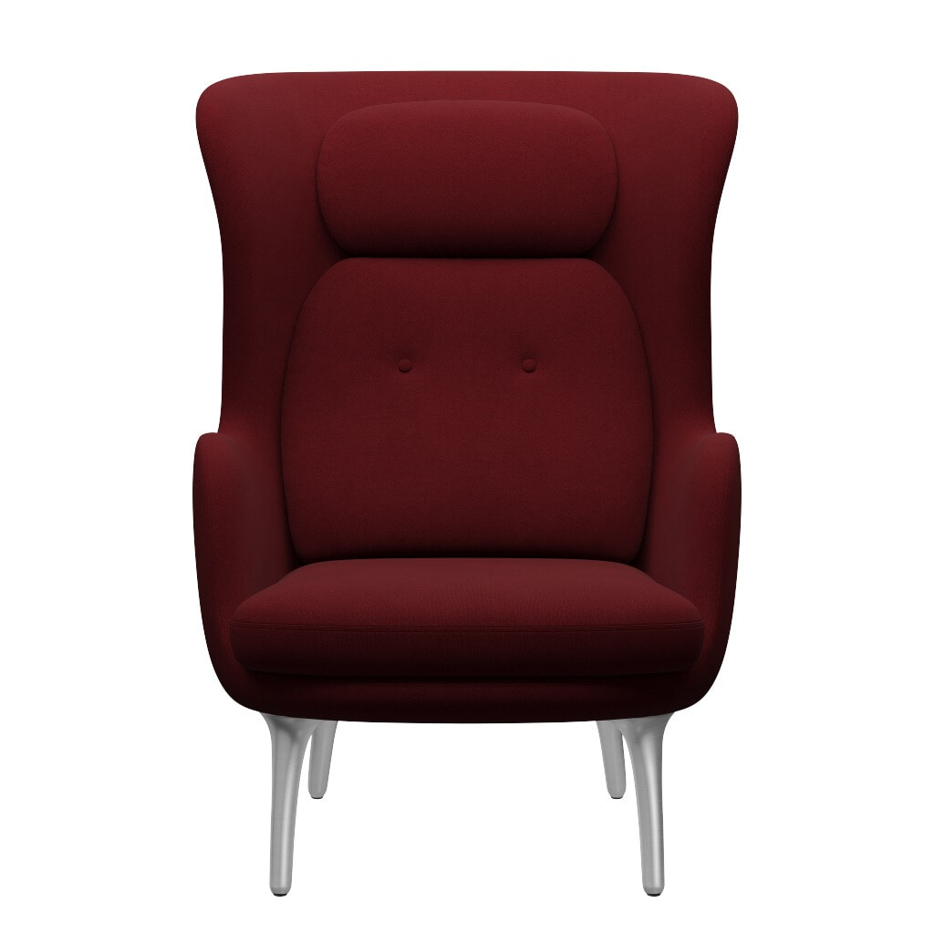 RO™ JH1 Lænestol - Alu/Christianshavn stof