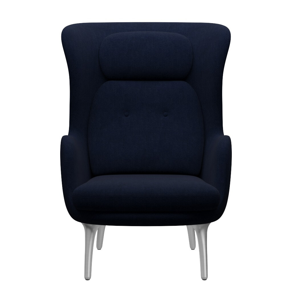 RO™ JH1 Lænestol - Alu/Hallingdal stof