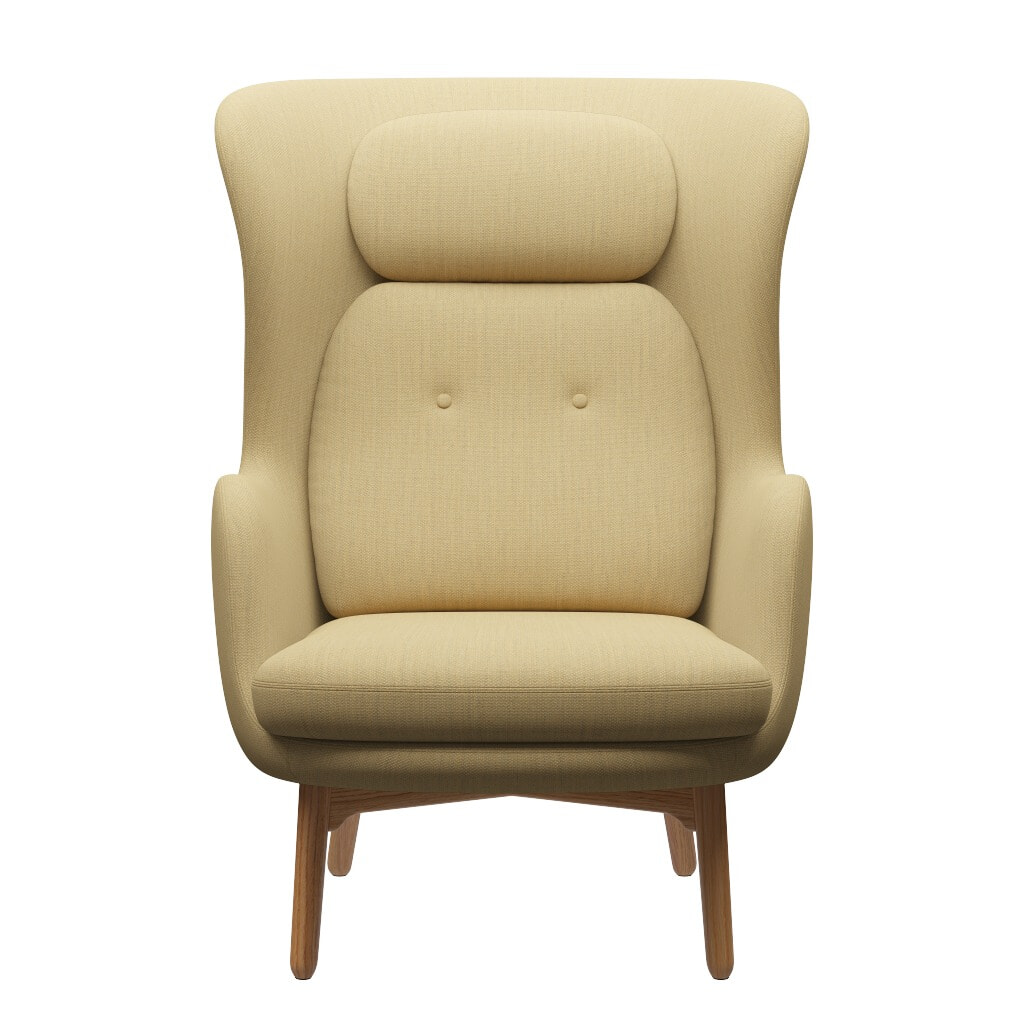 RO™ JH2 Lænestol - Eg/Fiord stof