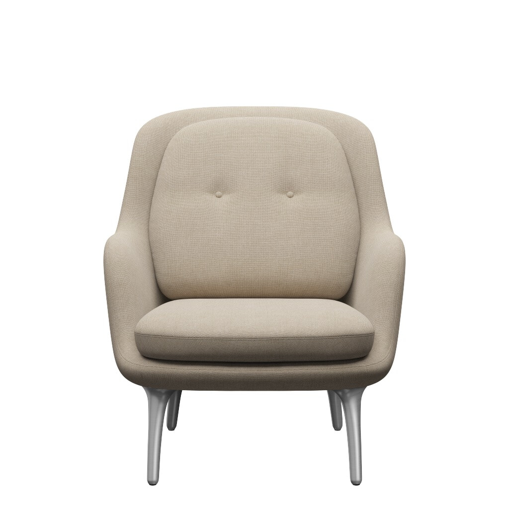 FRI™ JH4 Lænestol - Alu/Hallingdal stof