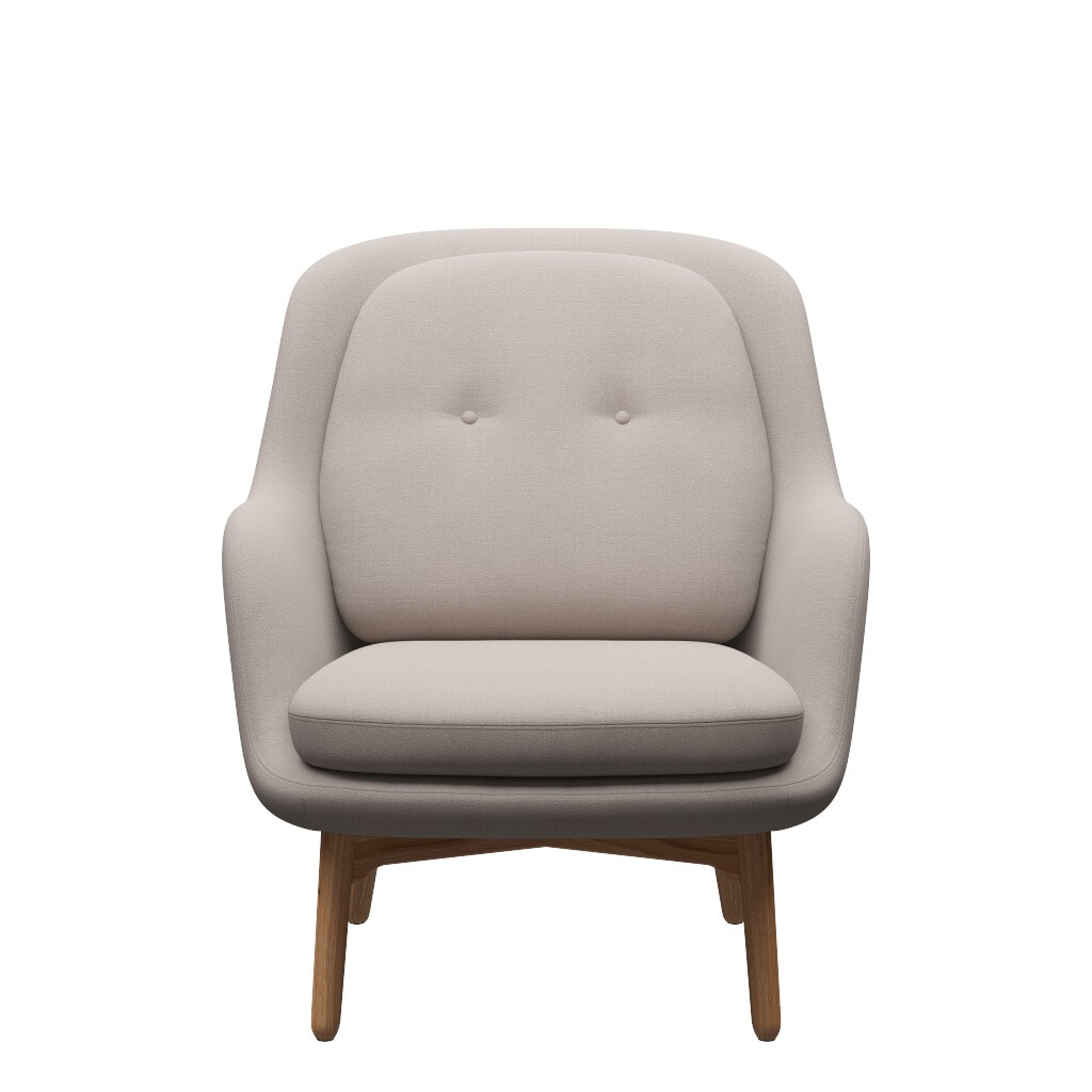 FRI™ JH5 Lænestol - Eg/Christianshavn stof