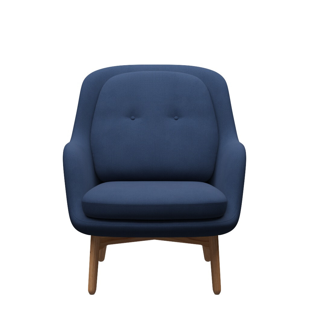 FRI™ JH5 Lænestol - Eg/Fiord stof