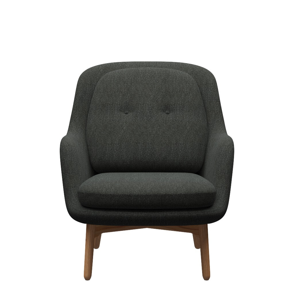 FRI™ JH5 Lænestol - Eg/Hallingdal stof