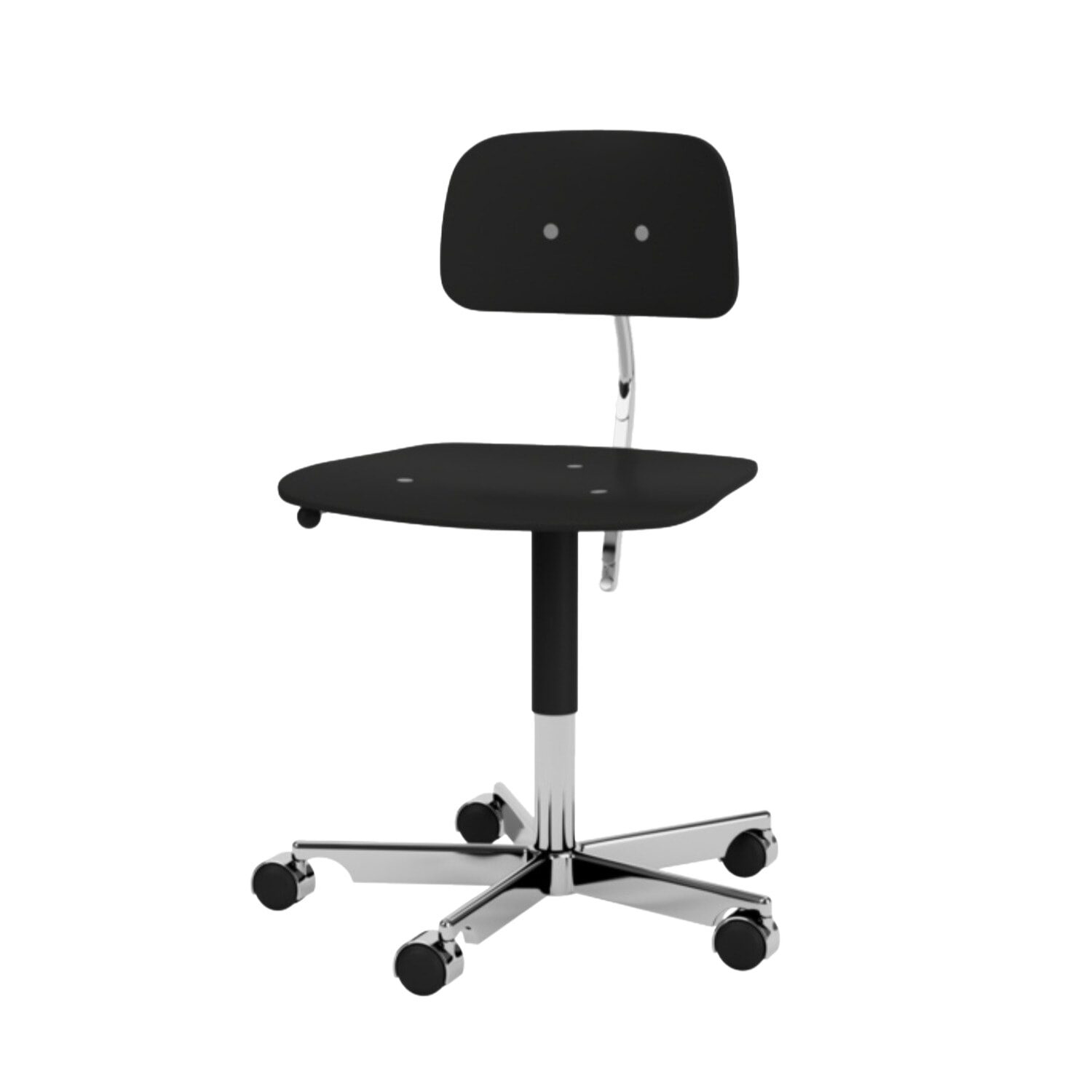 KEVI 2533 Kontorstol - Farvet ask