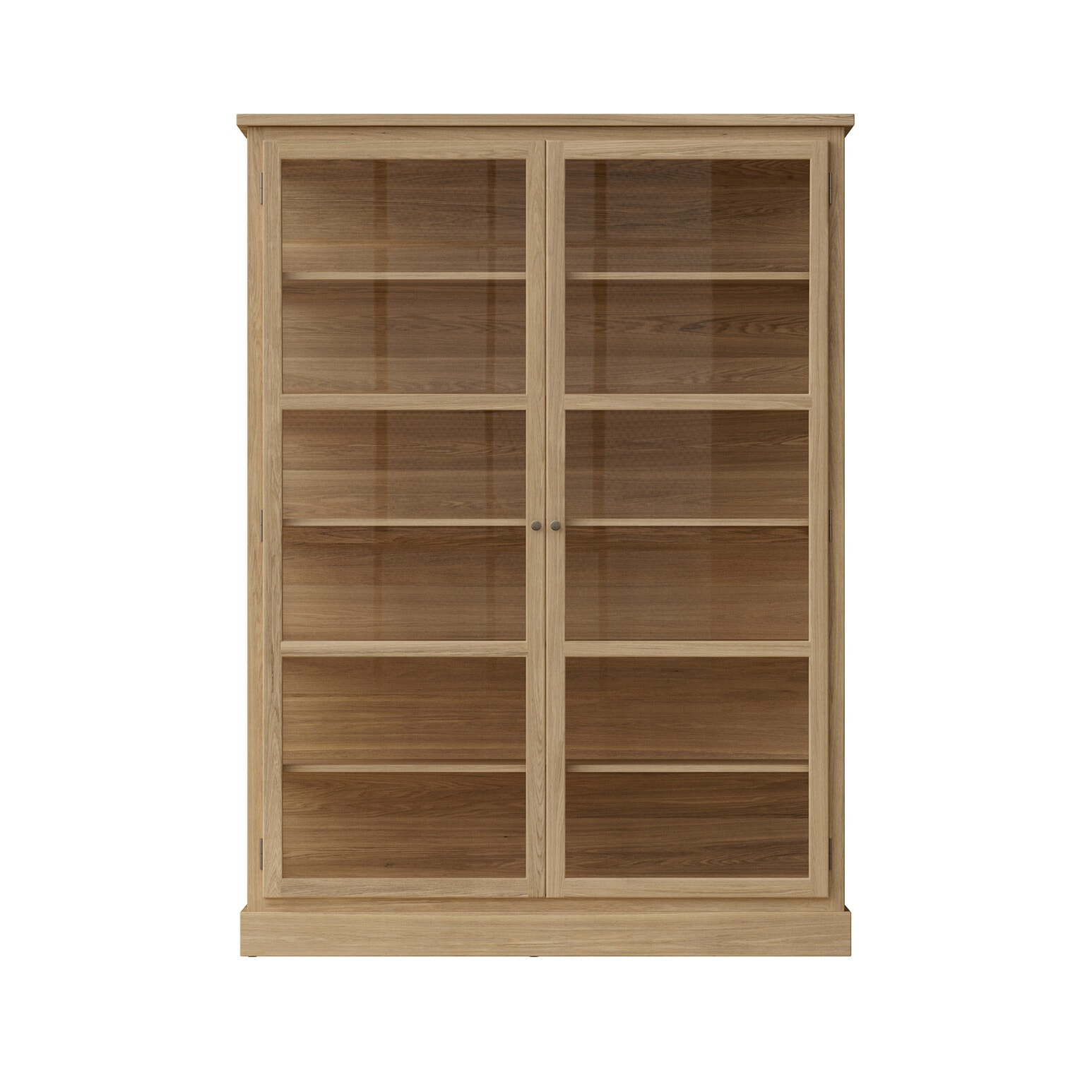Vitrineskab N2 - Light oak  