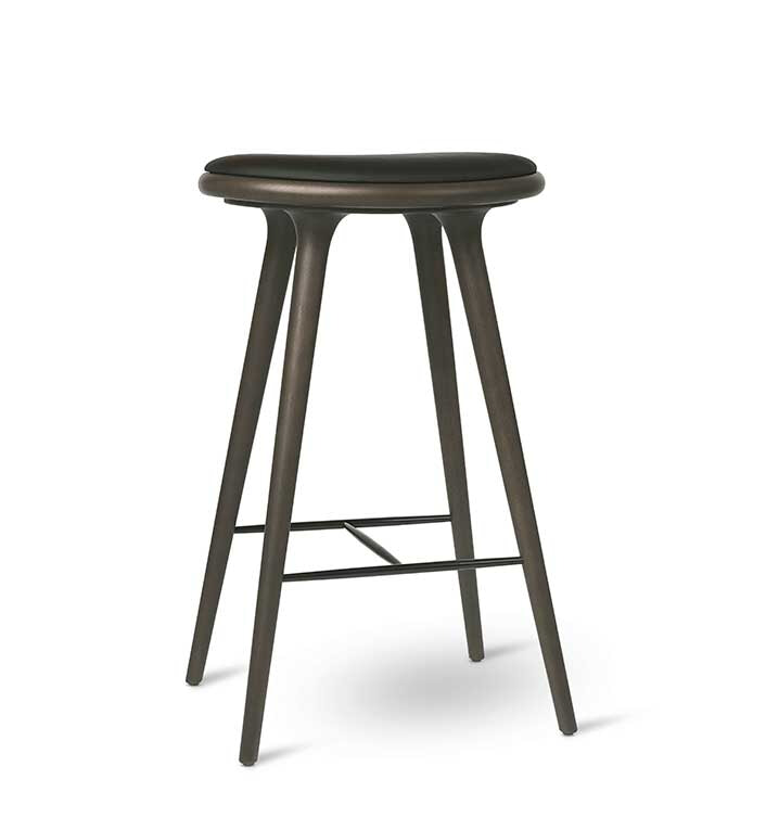 High Stool H74 Barstole - Bøg