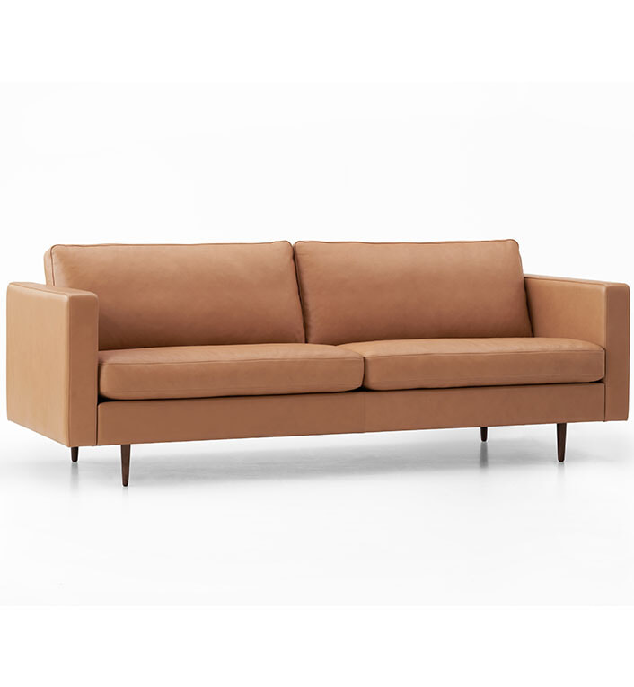 MH321 Sofa - Anilin læder - Mogens Hansen