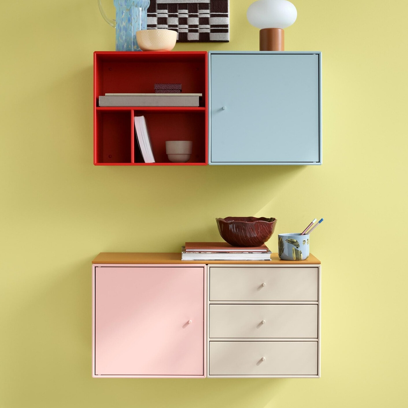 Montana Mini 1006 - Modul med to skuffer