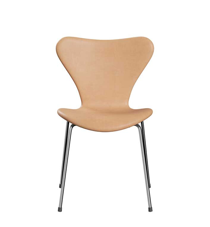 Syver 3107 Fuldpolstret Krom/Natur læder