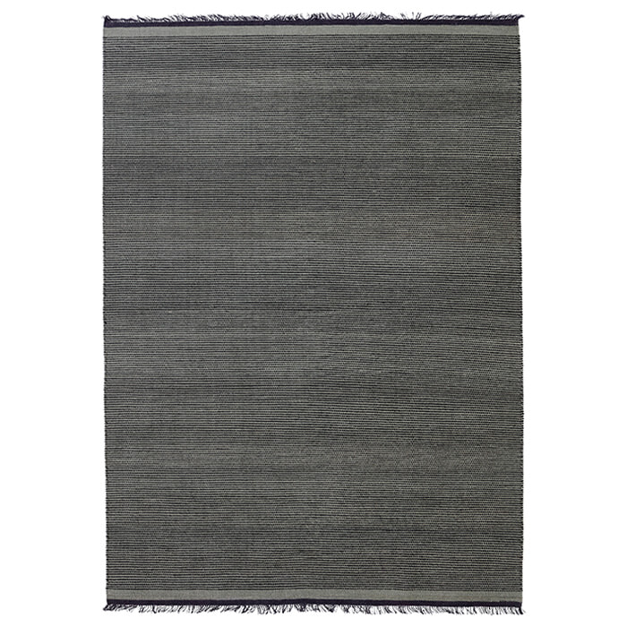 Njord tæppe - Koksgrå/Sort