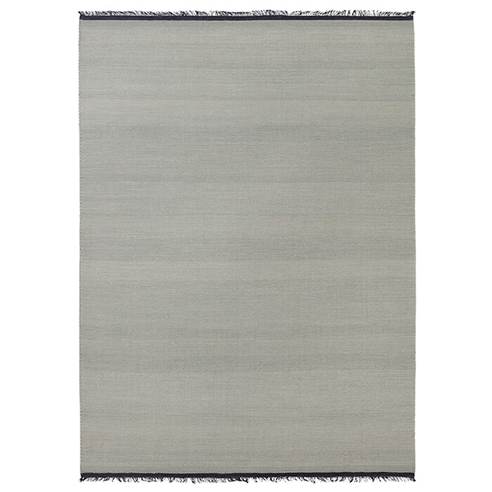 Njord tæppe - Lysegrå/Hvid