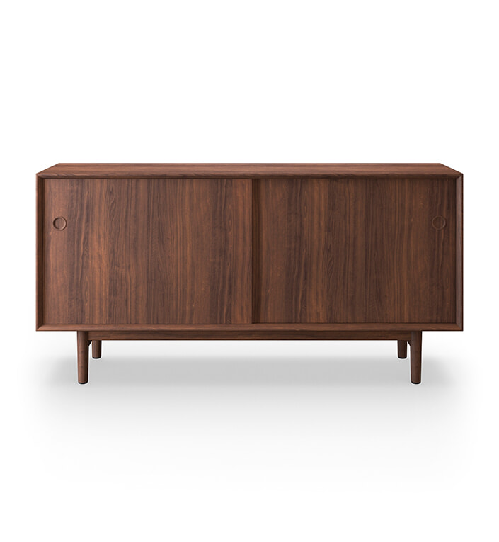 No.11 Skænk m. træben - Olieret valnød