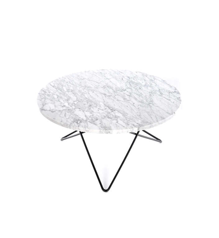 O table Ø80 - Marmor
