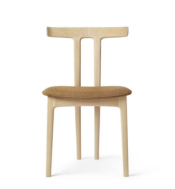 OW58T Spisestol - Eg sæbe/Brun re-wool