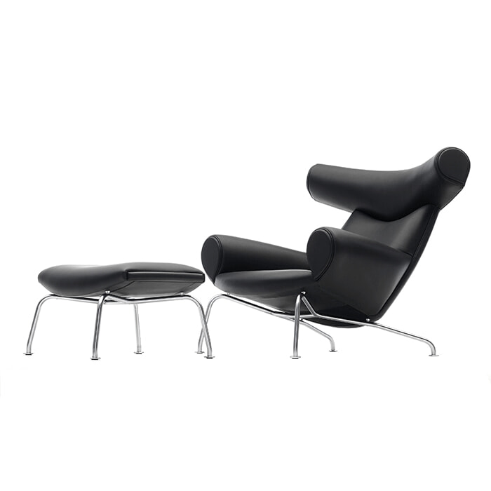 Wegner Ox Chair inkl. fodskammel