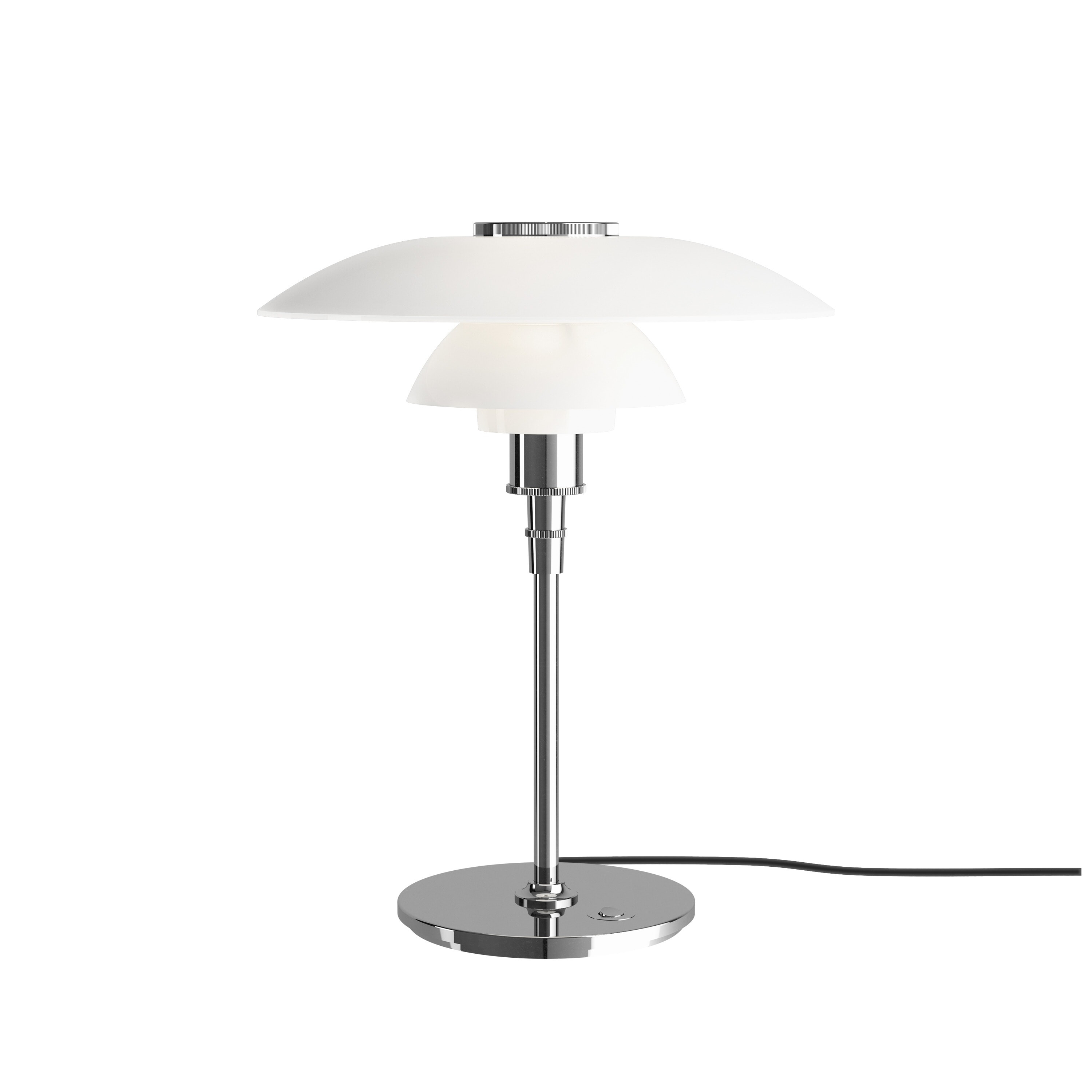 PH 4½-3½ Bordlampe - Højglansforkromet