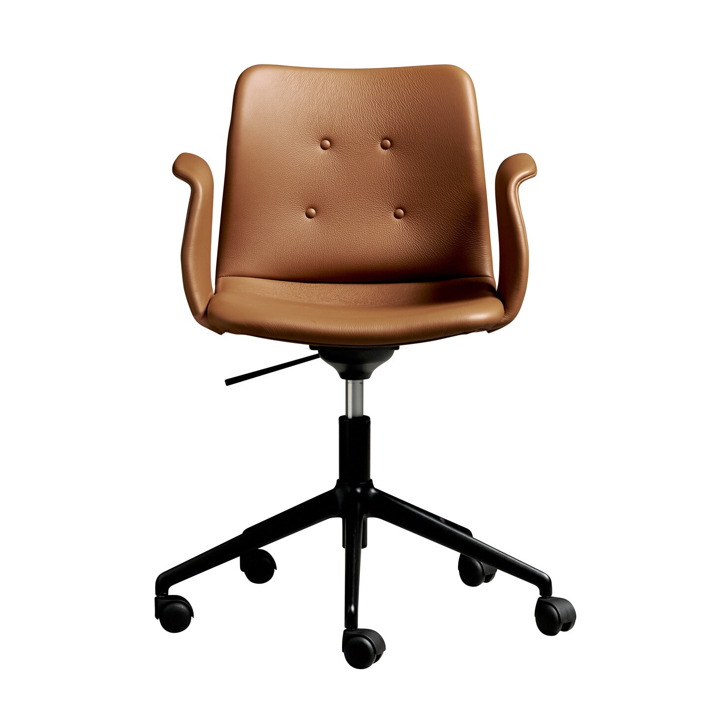 Primum Kontorstol - Højdejusterbar hjulbase - Bent Hansen