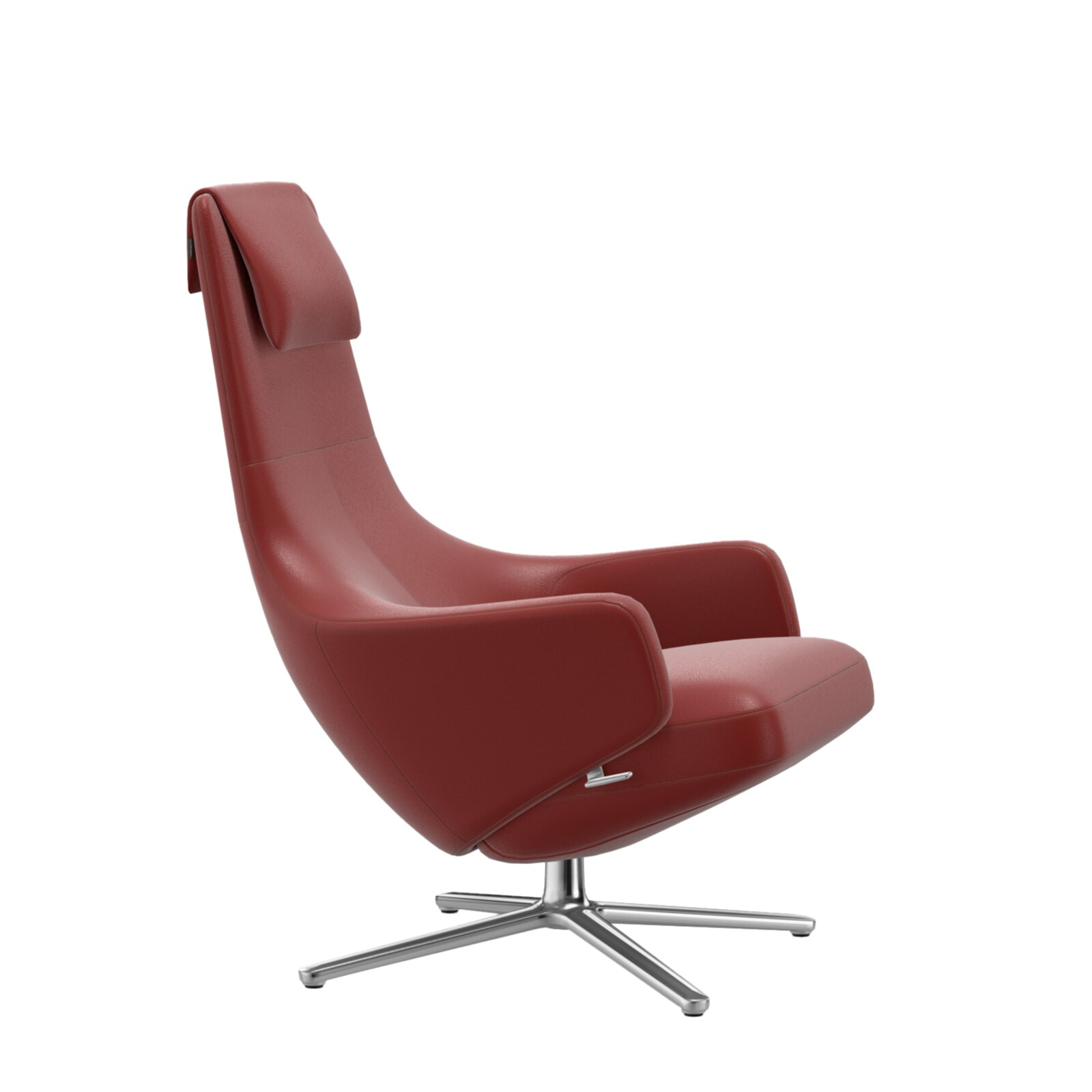 Repos Lænestol - Læder - Vitra