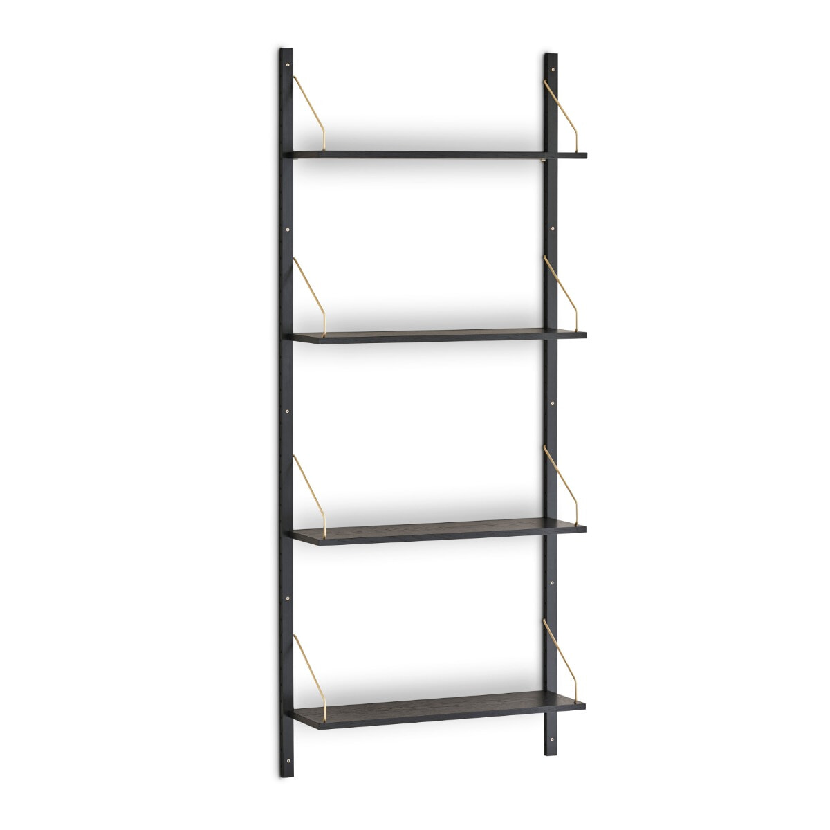 Royal System 4 hylder - Sort Eg - dk3 