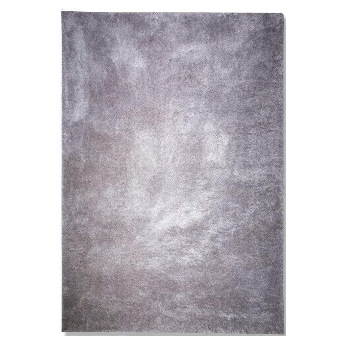 Savanna tæppe m. overlock -Grå