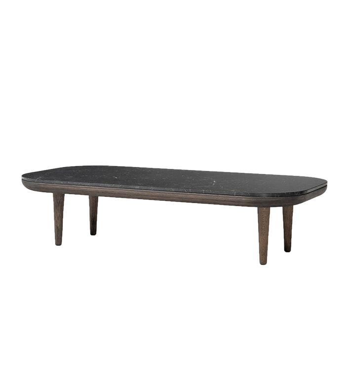 SC5 Fly Sofabord - Røget eg/Sort marmor