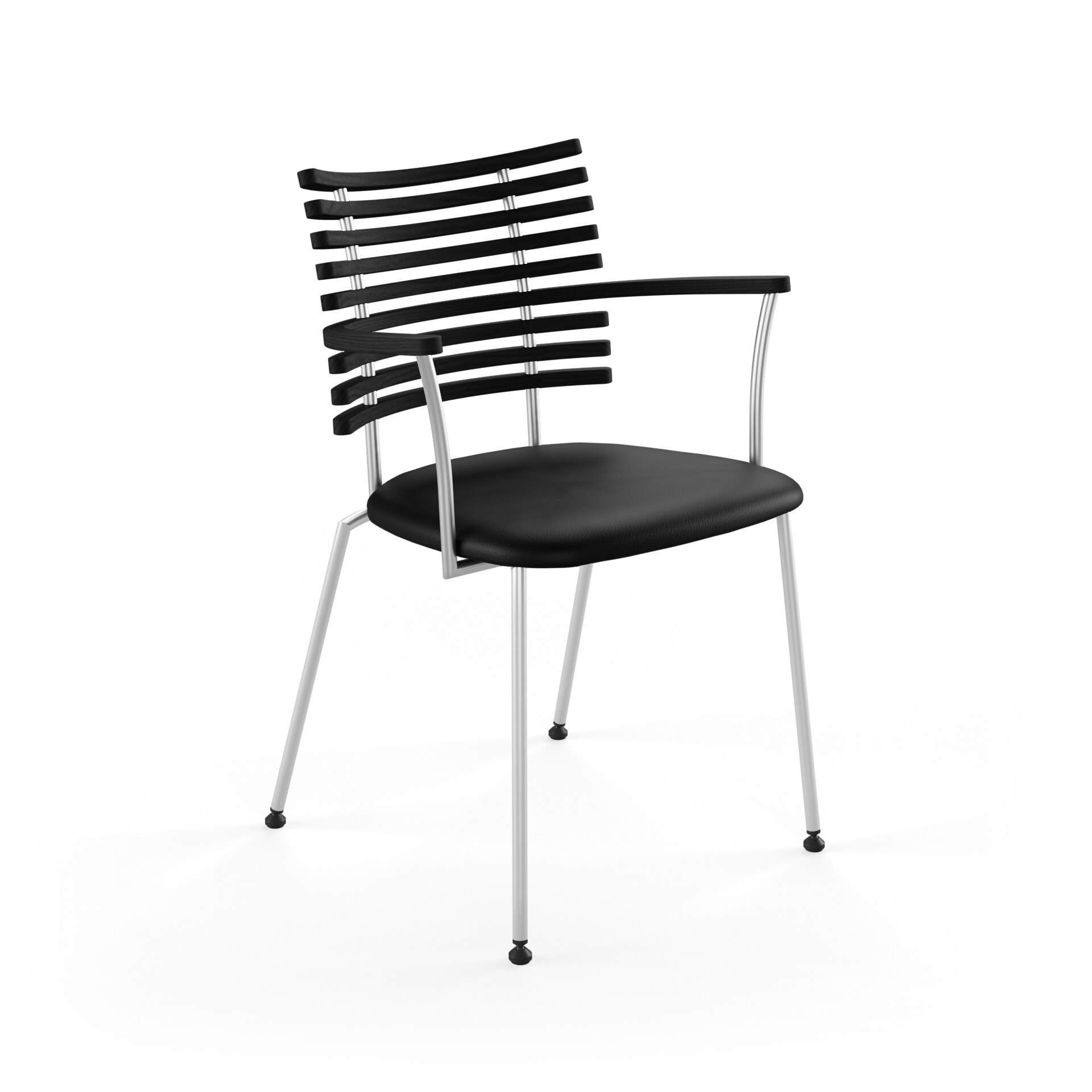 Tiger GM 4106 Armstol - Stål stel/Select læder