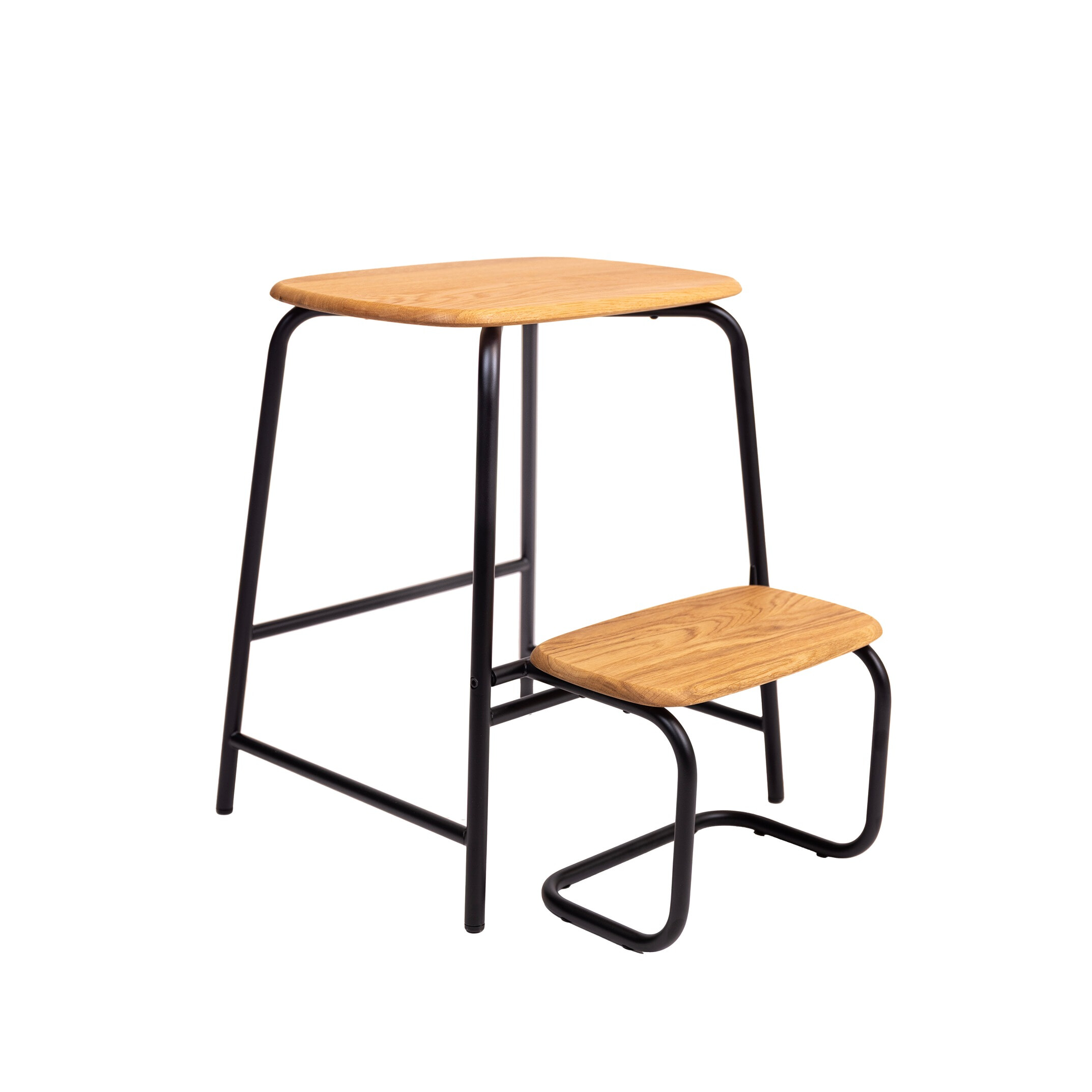 TRAB Lav Trappestol - Olieret eg