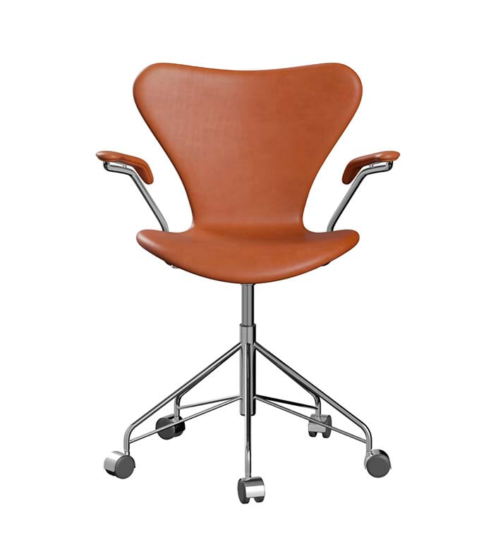 Syver 3217 Fuldpolstret - Krom/Grace læder