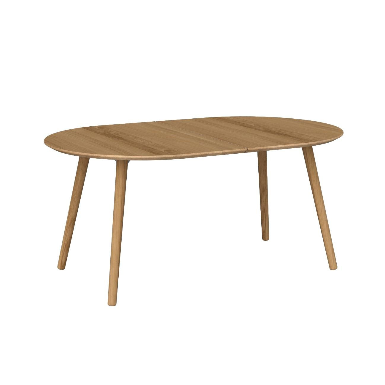 EAT Spisebord 160x100 - Massiv eg - Med udtræk