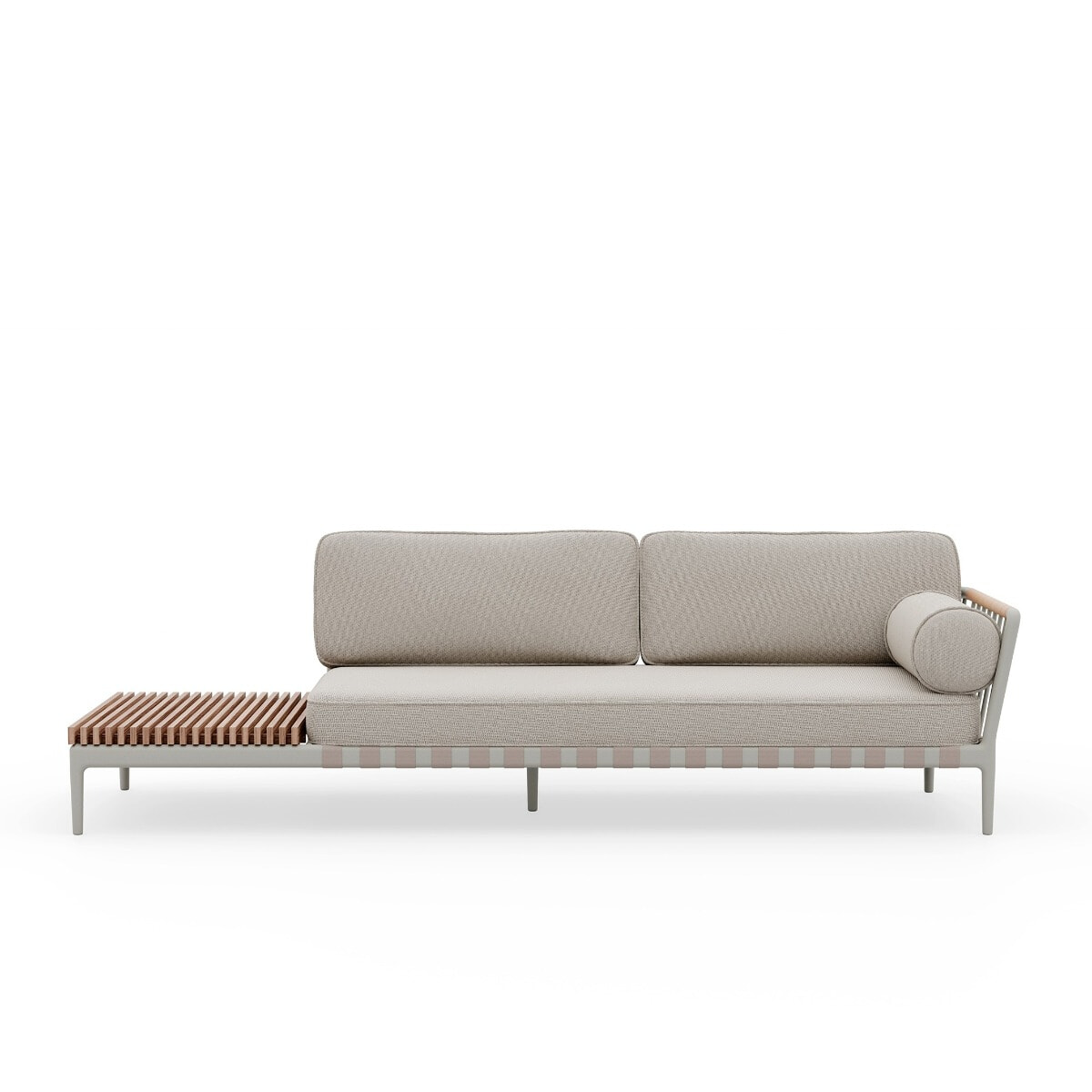 Vipp720 Outdoor Open-Air sofa left - design