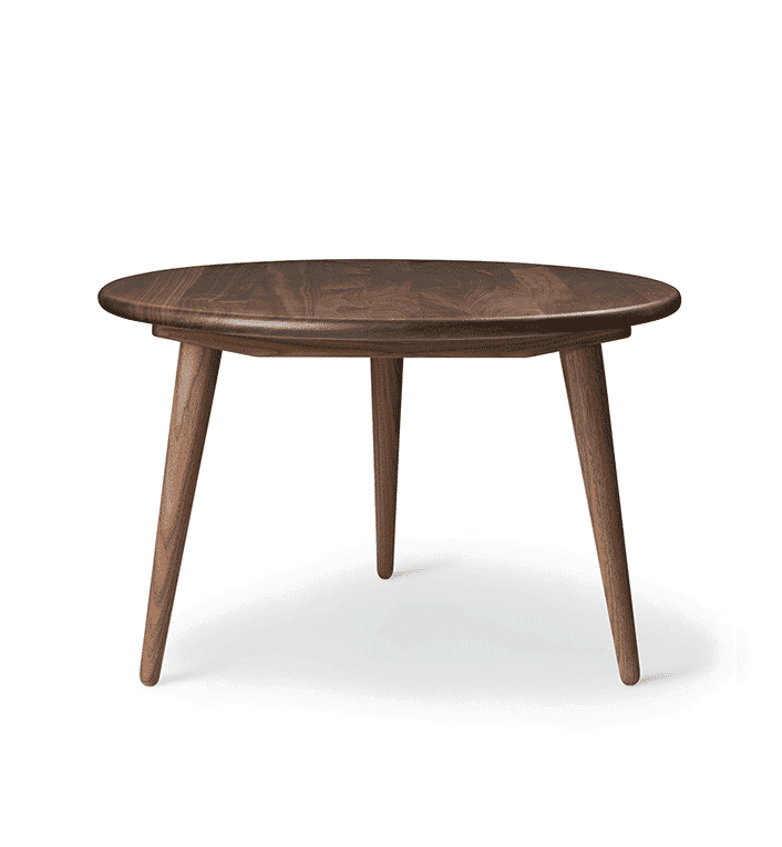 CH008 Sofabord Ø78 - Olieret valnød